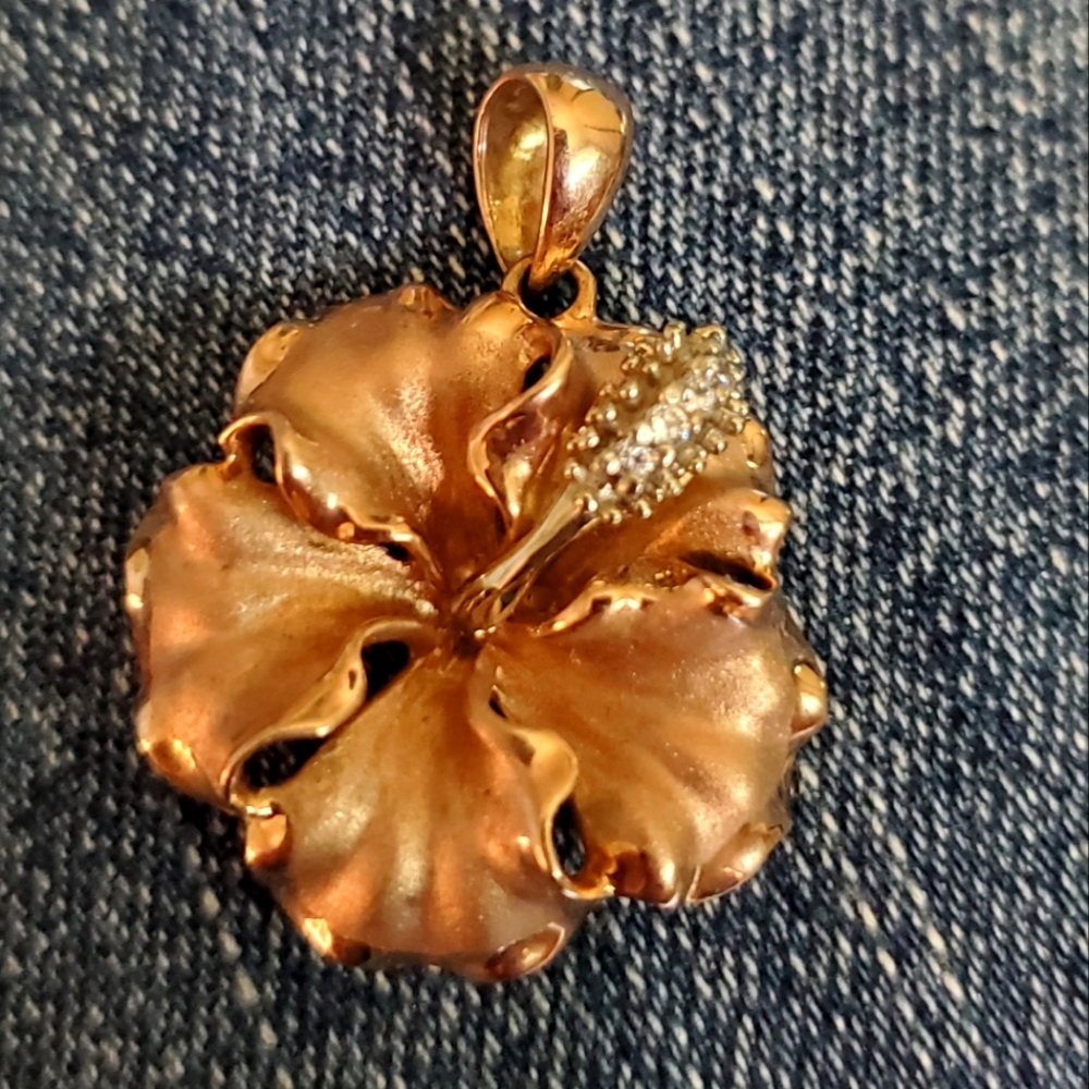 RESERVED LISTING - Rose Gold Pendant Charm